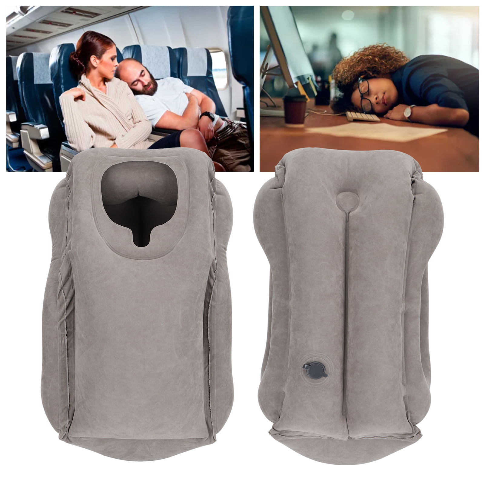 Inflatable travel pillows for airplanes discount