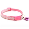 thumbnail image 1 of Oubit Empreinte Collier de Chiot, Animaux Collier Animal de Compagnie Cloche Collier Animaux de Compagnie Sans Soudure Intégration, 1 of 1
