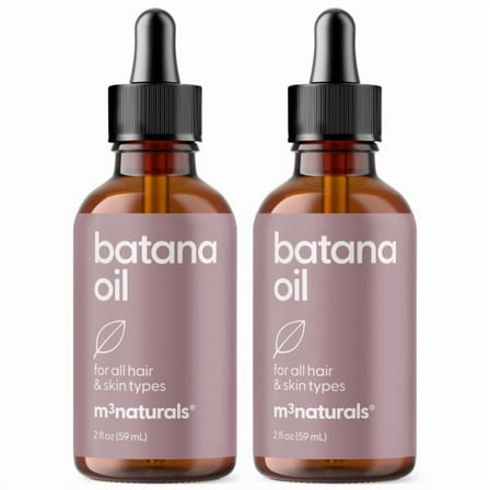 M3 Batana Hair Oil, 2 FL OZ, (2 Pack)