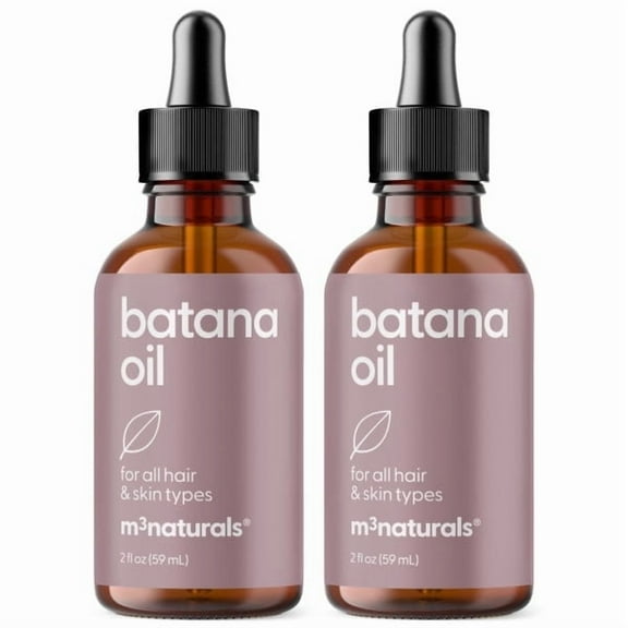 M3 Batana Hair Oil, 2 FL OZ, (2 Pack)