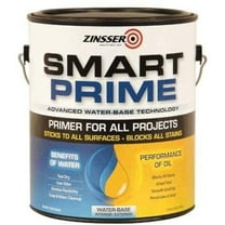 Zinsser Smart Prime Interior Paint Primer, 1 Gallon, 2 Piece
