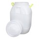 thumbnail image 1 of Barril de agua, contenedor de almacenamiento de alimentos, versátil, con amplia abertura, resistente y con tapa. 50L de alto, 1 of 8