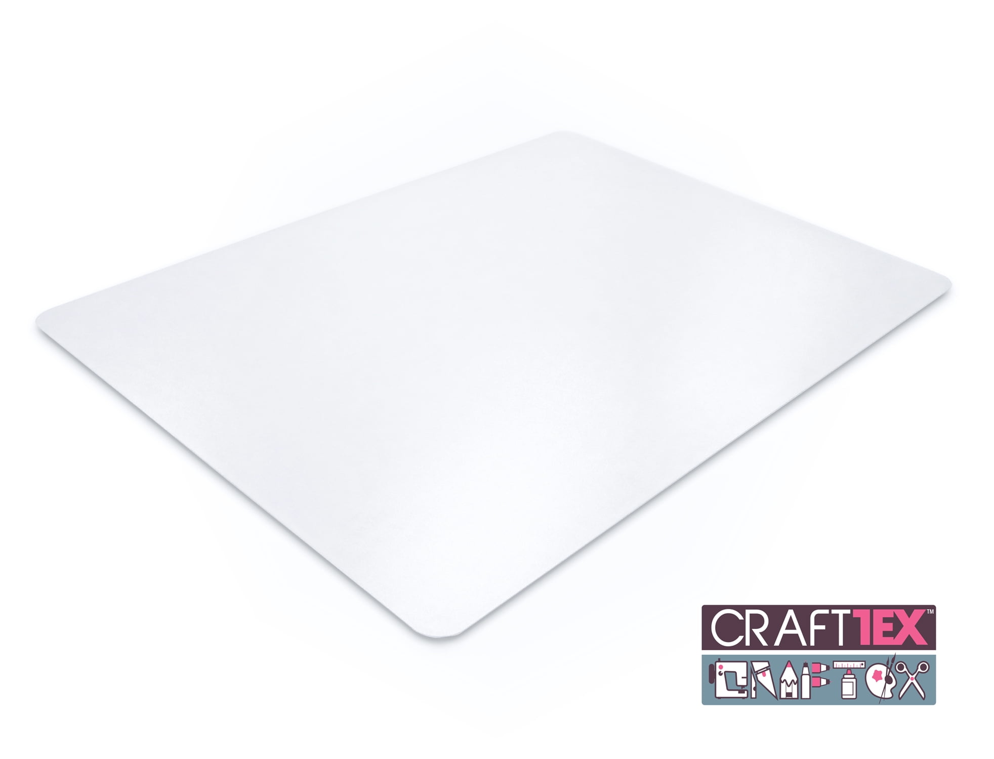 CraftTex Craft Table Protector Clear Polycarbonate Size 20" x 36