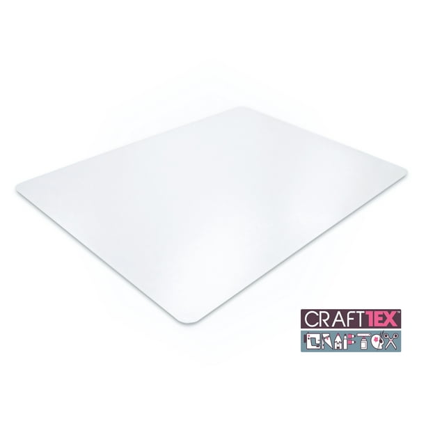 CraftTex Craft Table Protector Clear Polycarbonate Size 20" x 36