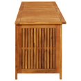 thumbnail image 2 of Misty Outdoor Storage Box, 79 Inch Natural Brown Solid Acacia Wood, 2 of 5