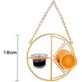 thumbnail image 5 of GIXUSIL Oriole Bird Feeder for Outdoors Jelly and Oranges, Orange Fruit Oriole Jelly Bird Feeder, Outdoor Garden Metal Hanging Drinking Grape Jelly Container Hummingbird Feeder, 5 of 7