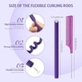 thumbnail image 2 of CAILDANL 60 Flexible Curling Rods Set - No Heat Hair Rollers for Long and Short Hair (Yellow, 0.4 x 9.5 Inch), 2 of 6