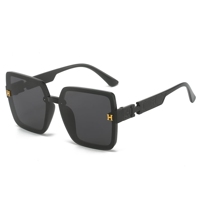 Luxury Designer Sunglasses 2024 Women New Fashion Square Retro Sun