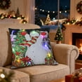 thumbnail image 6 of Hometravel LED Christmas Pillows, Flashing and Steady Light Modes Printed Pillow Covers, Holiday Light-Up Cushions for Sofa Decor, Festive Glowing Pillows for Home Decor, 6 of 6