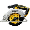 thumbnail image 1 of Sierra circular DEWALT DCS566, 20 V, inalámbrica, sin escobillas, 6.5 pulgadas, amarilla, 1 of 8