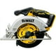 thumbnail image 1 of Sierra circular DEWALT DCS566, 20 V, inalámbrica, sin escobillas, 6.5 pulgadas, amarilla, 1 of 8