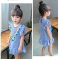 thumbnail image 4 of SPRING PARK Girls Tassel Trim Skirt Casual Cute Ruffle Dress Summer Clothing, 4 of 8