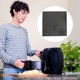 thumbnail image 1 of 2 uds tapete de silicona para freidora de aire bandeja resistente al calor para hornear en casa (cuadrado 19CM) Ehuebsd Libre de BPA, 1 of 8