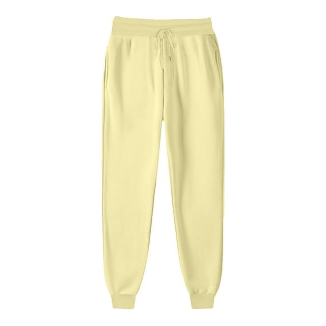 aidice Sweatpants Women Running High Waisted Drawstring Solid Color Athletic Jogger Pants with Pockets