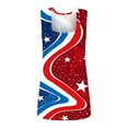 thumbnail image 4 of SELONE Independence Day Tank Tops for Women Star Striped Fashion Holiday Wear Outfits Red S, 4 of 5