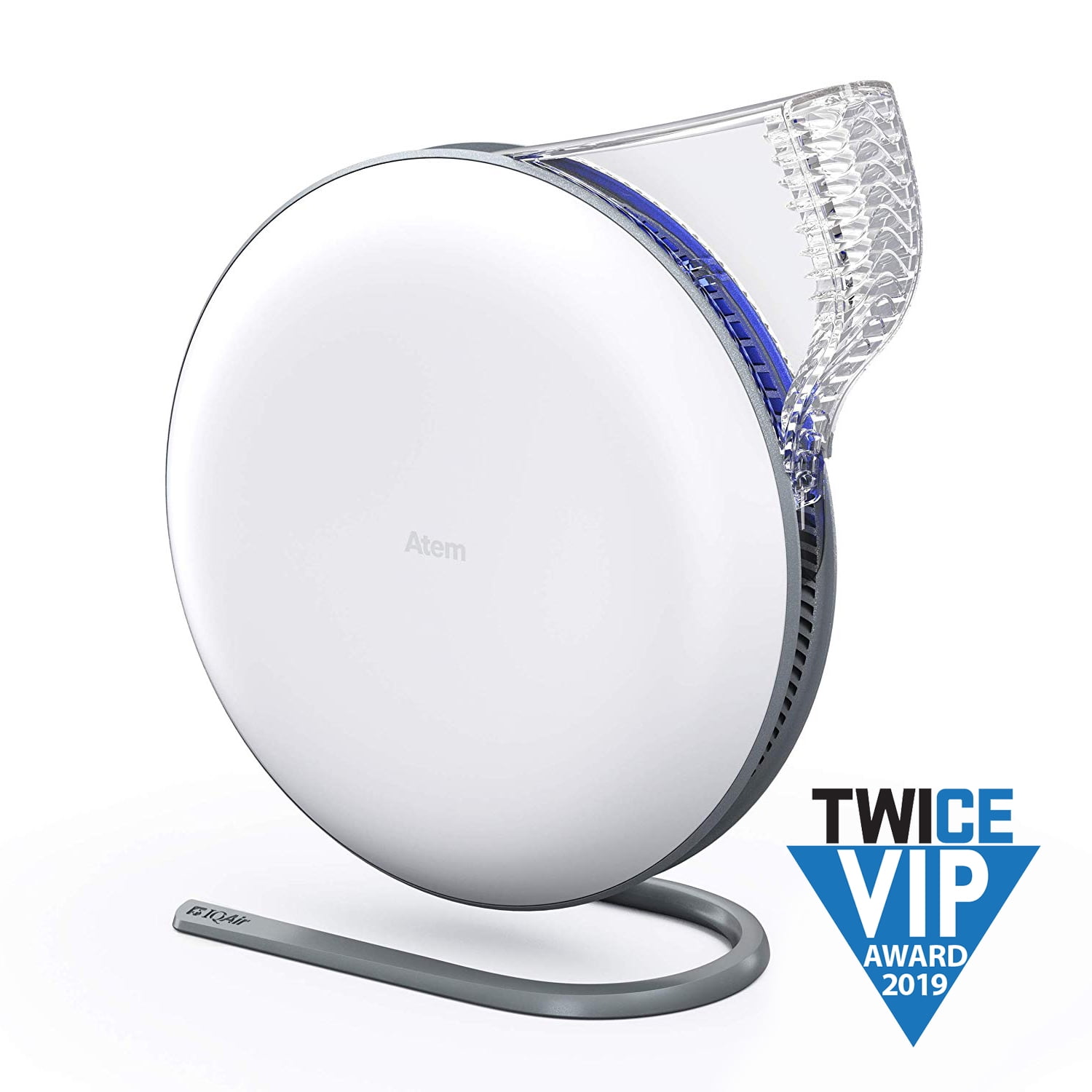 IQAir [Atem Desk Personal Air Purifier [HyperHEPA Filter, up to 150 sq
