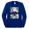 thumbnail image 2 of Wild Bobby, Marilyn Savage Bandana, Streetwear, Men Long Sleeve Shirt, Royal, XX-Large, 2 of 4