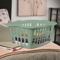 thumbnail image 2 of Sterilite 53L Laundry Basket - Green, 2 of 4