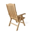 thumbnail image 2 of Anderson Teak Katana 5-Position Contemporary Teak Reclining Chair in Natural, 2 of 4