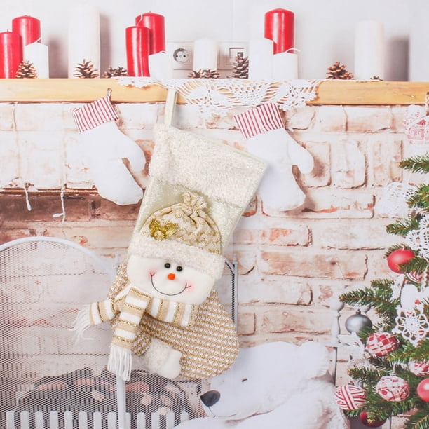 Regalo de Navidad Muñeco Sin Rostro de Rodolfo, Duende, Bolsas, Adornos Navideños, Bolsa de Dulces