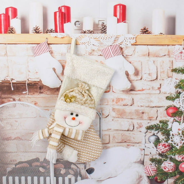 Fiudx Muñeco Sin Rostro de Rodolfo, Adorable Diseño de Duende, Bolsa de Dulces de Gran Capacidad, Decoración Navideña Versátil, Regalo de Año Nuevo, Ligero y Portátil, Perfecto para El Hogar, 1 Pieza