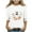 White, variant on Feancey Cute Tops for Toddler Girls 3/4 Sleeve Halloween Shirts Teen Girl Casual Floral Ghost Print Graphic Tees Kids Funny T-Shirts Black 3-4Years