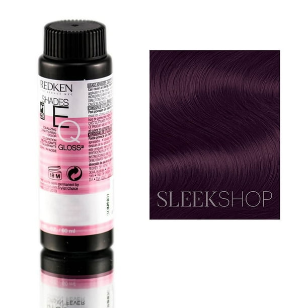 Tinte para el cabello Redken Shades EQ Gloss para mujeres, orquídea, 2 Fl