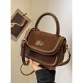 thumbnail image 5 of Bolso de terciopelo con diseño de nicho retro de otoño/invierno 2023, nuevo bolso de mujer, bolso cruzado popular, bolso cuadrado de mano, 5 of 5