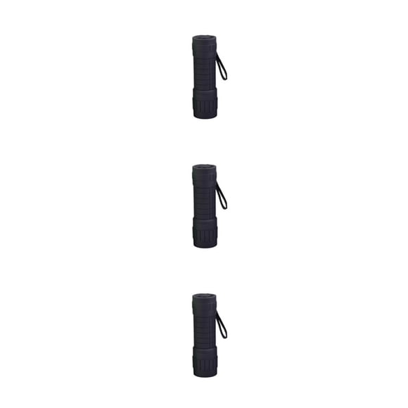 Juego de Linterna Greeniant duradero para camping y senderismo LED Negro