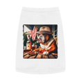 thumbnail image 2 of Pet Tank Top Bulldog cigar chilling t shirt, 2 of 11