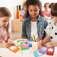 thumbnail image 4 of 30PCS Valentine Day Cards for Kids, DIY Greeting Cards with Plastic Bags, Classroom Party Favors, Unique Card Design, Convenient and Easy to Use Size, Fun DIY Experience, 4 of 8