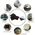 thumbnail image 4 of Unique Bargains Felt Furniture Pads Square 1' Self Adhesive Anti-scratch Floor Protector 60pcs, 4 of 7