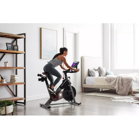 ProForm Sport CX Stationary Exercise Bike with 3 lb. Dumbbells, 30-Day iFIT Membership for Global Workouts & Studio Classes