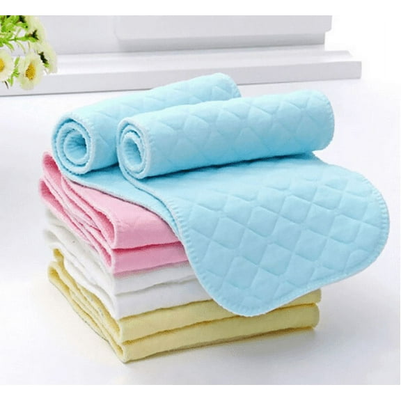 Rkxzt Diaper 3PC Muslin Burp Cloths Super Soft Absorbent Boy's Washcloths 12.6 x 4.72 Inches Tools/Office|Cloth,Pink