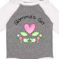 thumbnail image 4 of Inktastic Glamma's Girl- heart flowers Girls Long Sleeve Baby Bodysuit, 4 of 5