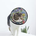 thumbnail image 1 of Wildflower Cactus Soft Cat Dog Recovery Collar Adjustable Cat Cone Wound Healing Protective After Surgery for Medium Dogs, 1 of 7