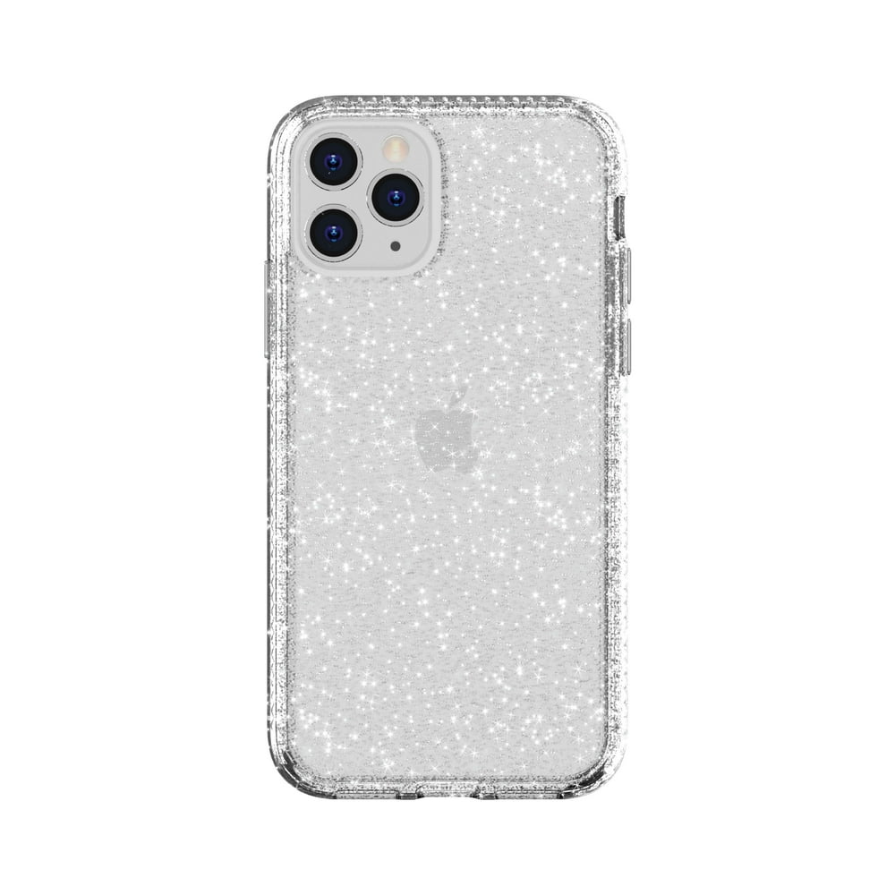 Clear with Silver Glitter Phone Case for iPhone 11 Pro Max Walmart