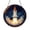 Acrylic 3.5 Inch, variant on Stained Glass Spacecraft Shuttle Suncatcher Window Hanging, Bold Home Window Decor