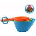 thumbnail image 4 of duomi-Pet Food Scoops Plastic Measuring Cups Set for Dog Cat and Bird Food (Random Color), 4 of 4