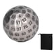 thumbnail image 2 of Dados Poliédricos De Metal, Dados Poliédricos Pesados ​​de 100 Lados, Exquisitos Números Transparentes De Larga Duración, Grandes Vivos Para Juegos De Mesa ANGGREK Otros, 2 of 8