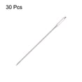 thumbnail image 3 of Unique Bargains 30Pcs Large Eye Needles 2.36' Stitching Needle Hand Sewing Embroidery Needle for Leather Cross Stitch, 3 of 5