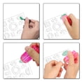 thumbnail image 2 of Silicona Nail Art Stamper Con Raspador Claro Jelly Nail Stamping Head Con Tapa y Raspador Para DI Abanopi Arte de uñas Stamper, 2 of 7