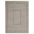 thumbnail image 2 of Rugsotic Carpets Handmade Rugs Hand Knotted Loom Rectangle 8'x11' Beige Wool for Indoor Use, 2 of 6