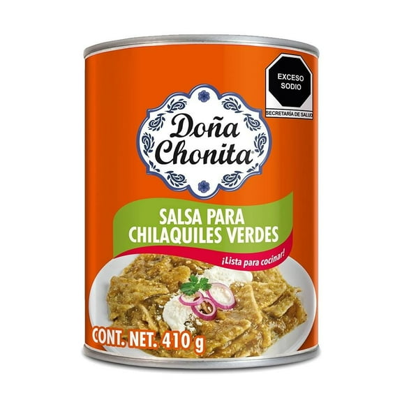 Salsa Doña Chonita para chilaquiles verdes 410 g