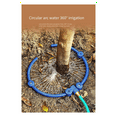 thumbnail image 6 of 360°Tree Water System Tree Root Watering Tool, Ring Circle Sprinkler Irrigation System Targeted Water for, 6 of 8