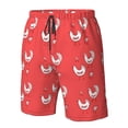 thumbnail image 5 of Naloa Cartoon Rooster Men's Beach Shorts, Surfing shorts, Swim trunks, Quick Dry Swim Trunks for Surfing Beach Fun - Medium, 5 of 9