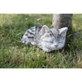 thumbnail image 2 of Hi- Line Gift 87699-C Kitten Sleeping Grey Tabby Cat Statue, 2 of 7