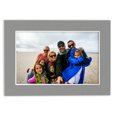 thumbnail image 5 of 11x14 Mat for 8x10 Photo - Precut Mid Grey Picture Matboard for Frames Measuring 11x14 25 MATS with Backing and Bags, 5 of 9