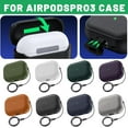 thumbnail image 2 of Daily Mix Store for AirPods Pro 3 Protective Case - TPU Lychee Texture Bluetooth Earphone Shell, Charge Without Removing, 2 of 9