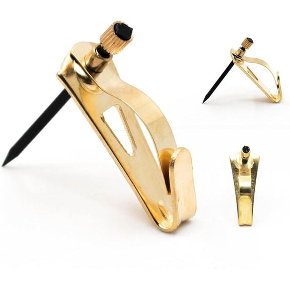 Picture Hang Solutions 30-lb Capacity Tremor Hangers - Earthquake-Proof Picture Hangers 15 Pieces Per Pack